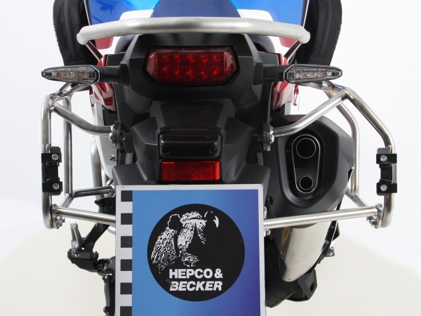 H&B Xplorer CutOut Alu-Koffer-Träger-Sets - Honda CRF1000L AFRICA TWIN 2018-2019